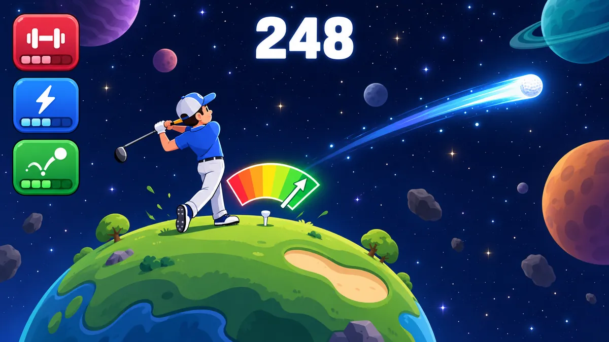 Golf Orbit gameplay